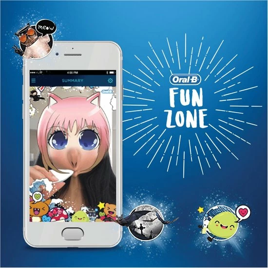 Oral B Oral-B Junior - Elektrische Tandenborstel - Wit 7 Oral B Oral-B Junior - Elektrische Tandenborstel - Wit - Afbeelding 7