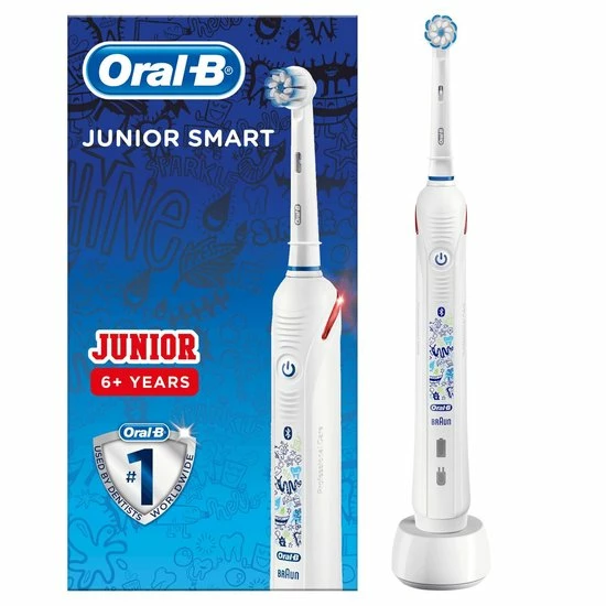 Oral B Oral-B Junior - Elektrische Tandenborstel - Wit 17 Oral B Oral-B Junior - Elektrische Tandenborstel - Wit - Afbeelding 17