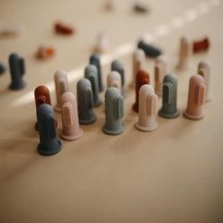 Mushie Finger Toothbrush Blush/Sand - Vingertandenborstel Baby - 2 Stuks Per Verpakking - Tandenborstel Siliconen -Oral B SHOP 550x550 1358