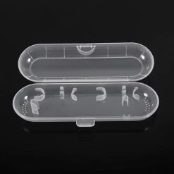 AA Commerce Reisetui Geschikt Voor Oral-B Pro/Vitality/Smartseries Stages Kids - Beschermhoes Travel Case - Geschikt Voor Elektrische Tandenborstel & 2 Opzetborstels - Transparant -Oral B SHOP 550x550 1415