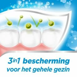 Aquafresh Freshmint - Tandpasta - Voor Een Frisse Adem - Voordeelverpakking - Recyclebare Plastic Tube En Dop -5 X 75ml -Oral B SHOP 550x550 146