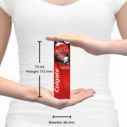 Colgate Max White Charcoal Whitening Tandpasta - 4 X 75 Ml - Voordeelverpakking -Oral B SHOP 550x550 1468