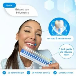 ISmile Professionele Tandenbleekset - Veilig Tanden Bleken - Zonder Peroxide - Witte Tanden - Teeth Whitening 18 ISmile Professionele Tandenbleekset - Veilig Tanden Bleken - Zonder Peroxide - Witte Tanden - Teeth Whitening -Oral B SHOP 550x550 1481