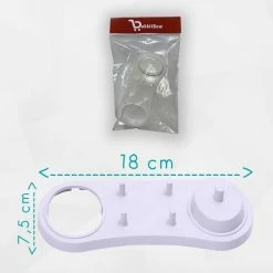 BukkitBow - Tandenborstel Houder - Houder Voor Oral B Tandenborstel - Houder Voor Tandenborstel En Opzetborstels - Inclusief Opbergunit Voor 4 Opzetborstels -Oral B SHOP 550x550 1499