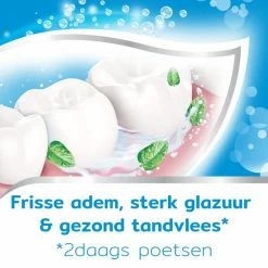 Aquafresh Freshmint - Tandpasta - Voor Een Frisse Adem - Voordeelverpakking - Recyclebare Plastic Tube En Dop -5 X 75ml -Oral B SHOP 550x550 152