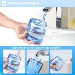 Dentools Draadloze Waterflosser - Monddouche - 5 Reinigingsstanden - 5 Opzetstukjes - 300ml Tank - Gratis Travelbag - Wit -Oral B SHOP 550x550 1529