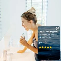 FreshSmile Waterflosser - Elektrische Tandenborstels - Draadloos En Oplaadbaar - Inclusief Twee Opzetstukken -Flosapparaten - Waterflosser Draadloos - Tandsteen Verwijderen - Gezond & Schoon Gebit -Oral B SHOP 550x550 1625