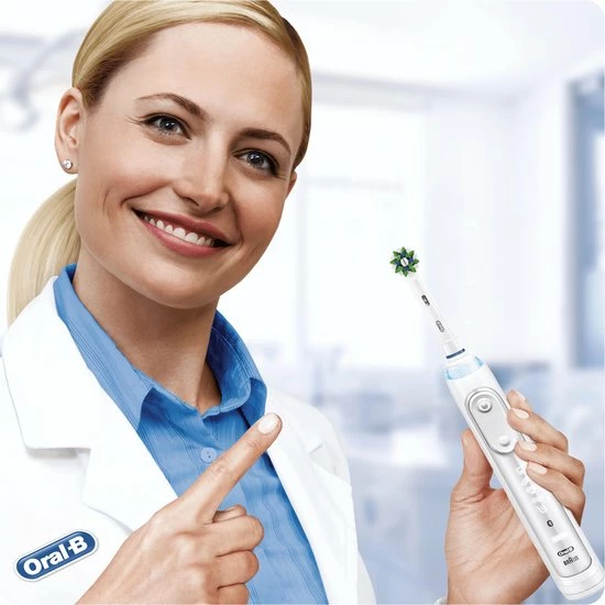 Oral B Oral-B CrossAction - Met CleanMaximiser-technologie - Opzetborstels - 8 Stuks 5 Oral B Oral-B CrossAction - Met CleanMaximiser-technologie - Opzetborstels - 8 Stuks - Afbeelding 5