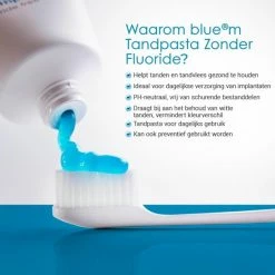 Blue?m Fluoride Vrije Tandpasta 75 Ml - Bluem Tandpasta - Tandpasta Zonder Fluoride -Oral B SHOP 550x550 1719