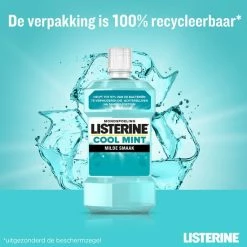 Pack Of 3 - Listerine Cool Mint Milde Smaak Mondspoeling 500 Ml -Oral B SHOP 550x550 1753