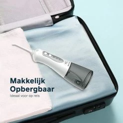 Bintoi® ISonic F500 - Waterflosser - Professionele Monddouche - Flos Voor Beugels - Flosapparaten - 3 Standen En 4 Opzetstukjes - IPX7 Waterdicht - Incl. Reistas Cadeau -Oral B SHOP 550x550 1793