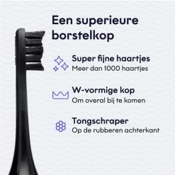 BOOMBRUSH Opzetborstels Elektrische Tandenborstel - Zwart - 4 Stuks -Oral B SHOP 550x550 1810