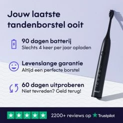 BOOMBRUSH Opzetborstels Elektrische Tandenborstel - Zwart - 4 Stuks -Oral B SHOP 550x550 1811