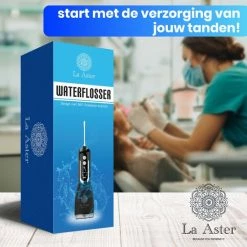 La Aster? Waterflosser ? Tandsteen Verwijderaar ? LED ? Flosapparaten ? Mondspoeling, Monddouche - Mondhygi?ne & Tandverzorging - Zwart -Oral B SHOP 550x550 1906