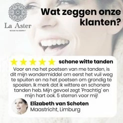 La Aster? Waterflosser ? Tandsteen Verwijderaar ? LED ? Flosapparaten ? Mondspoeling, Monddouche - Mondhygi?ne & Tandverzorging - Zwart -Oral B SHOP 550x550 1907