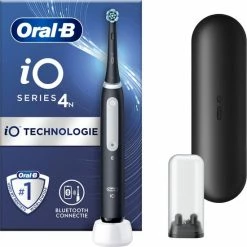 Oral B Oral-B IO 4N - Black - Elektrische Tandenborstel - Ontworpen Door Braun