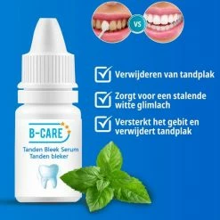 B-care Tanden Bleker ? Wittere Tanden ? Teeth Whitening Strips ? Professioneel Resultaat - Tandsteen Verwijderaar - Zonder Peroxide - Tandenbleekset - Tanden Bleken - Black Friday ? Sinterklaas ? Schoencadeautjes Sinterklaas -Oral B SHOP 550x550 257