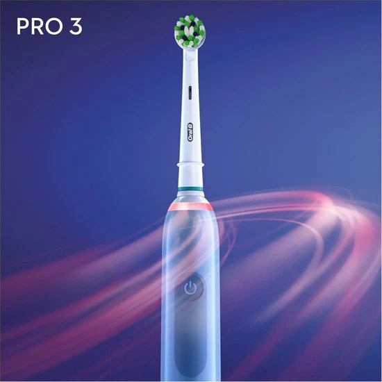 Oral B Oral-B Pro 3 3770 - Elektrische Tandenborstel - Blauw 9 Oral B Oral-B Pro 3 3770 - Elektrische Tandenborstel - Blauw - Afbeelding 9