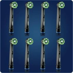 Oral B Oral-B CrossAction - Met CleanMaximiser-technologie - Opzetborstels - Zwart - 8 Stuks -Oral B SHOP 550x550 380