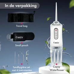 Capsy? Waterflosser Complete Set - Draadloos Flosapparaat - Elektrische Monddouche 17 Capsy? Waterflosser Complete Set - Draadloos Flosapparaat - Elektrische Monddouche -Oral B SHOP 550x550 465