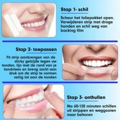 Imperatoris Diamond White - Teeth Whitening Strips - 28x Strips - Zonder Peroxide (0%) - Tandenbleekset – Mint -Oral B SHOP 550x550 489