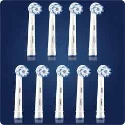 Oral B Oral-B Sensitive Clean Opzetborstel, Verpakking Van 9 Stuks