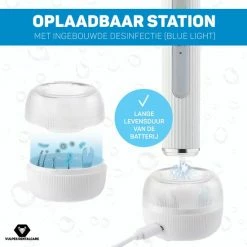 Vulpes DentalCare® Elektrische Sonische Tandsteen Verwijderaar - Met Camera & App – 4 Opzetstukken – Tandplak - 3 Standen – Blauw Desinfectie Licht - PRO 19 Vulpes DentalCare® Elektrische Sonische Tandsteen Verwijderaar - Met Camera & App – 4 Opzetstukken – Tandplak - 3 Standen – Blauw Desinfectie Licht - PRO -Oral B SHOP 550x550 538
