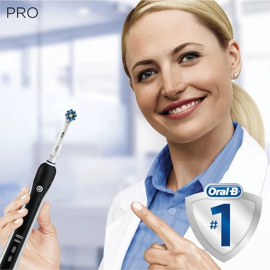 Oral B Oral-B PRO 2 2950N - Elektrische Tandenborstel - Duopack - Zwart En Roze 20 Oral B Oral-B PRO 2 2950N - Elektrische Tandenborstel - Duopack - Zwart En Roze - Afbeelding 20