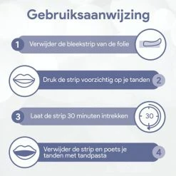 Life Items Professionele Whitening Strips - Tandenbleekset - Teeth Whitening - Teeth Whitener - Wittere Tanden - Tanden Bleken - Direct Resultaat - 100% Natuurlijk - Peroxidevrij - 14 Behandelingen - 28 Bleek Strips -Oral B SHOP 550x550 744