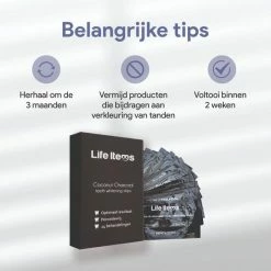 Life Items Professionele Whitening Strips - Tandenbleekset - Teeth Whitening - Teeth Whitener - Wittere Tanden - Tanden Bleken - Direct Resultaat - 100% Natuurlijk - Peroxidevrij - 14 Behandelingen - 28 Bleek Strips -Oral B SHOP 550x550 745