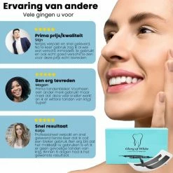 Glory Of White - Professionele Tandenbleek Strips - 28 Strips - Teeth Whitening Strips - Wittere Tanden - Zonder Peroxide - Tanden Bleken -Oral B SHOP 550x550 761