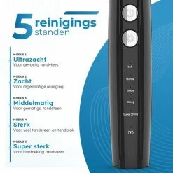V-Goods Premium Sonische Tandsteen Verwijderaar - 5 Standen - Inclusief Tandarts Set - 3 Opzetstukken - Tandplak -Oral B SHOP 550x550 78