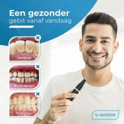 V-Goods Premium Sonische Tandsteen Verwijderaar - 5 Standen - Inclusief Tandarts Set - 3 Opzetstukken - Tandplak -Oral B SHOP 550x550 81
