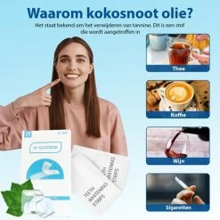 V-Goods Premium Whitening Strips - Tandenbleek Strips - Wittere Tanden - 28x Tandenbleek Strips DIRECT Resultaat - Tandenbleekset - Whitening - Tandenblekers -Oral B SHOP 550x550 817