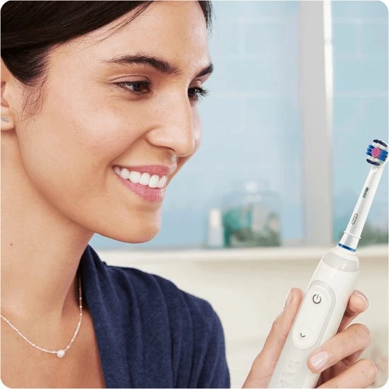 Oral B Oral-B 3D White - Opzetborstels - 4 Stuks 5 Oral B Oral-B 3D White - Opzetborstels - 4 Stuks - Afbeelding 5