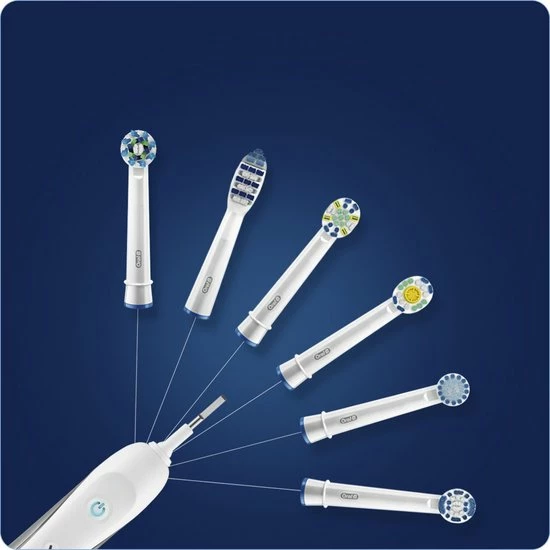 Oral B Oral-B 3D White - Opzetborstels - 4 Stuks 10 Oral B Oral-B 3D White - Opzetborstels - 4 Stuks - Afbeelding 10