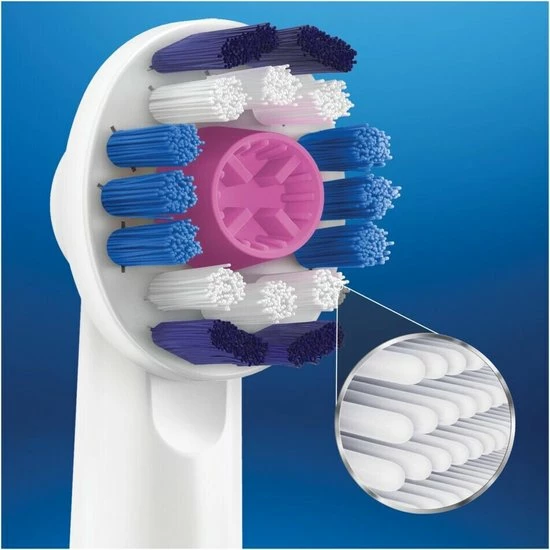 Oral B Oral-B 3D White - Opzetborstels - 4 Stuks 11 Oral B Oral-B 3D White - Opzetborstels - 4 Stuks - Afbeelding 11