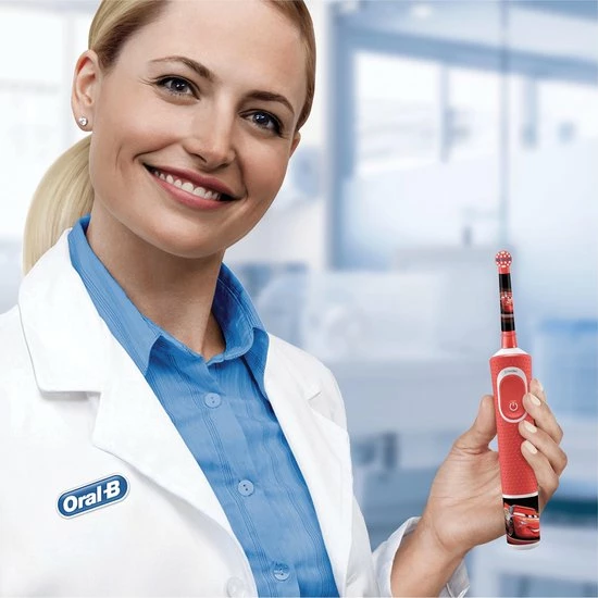 Oral B Oral-B Kids Cars - Elektrische Tandenborstel - Powered By Braun - 1 Handvat En 1 Opzetborstel 9 Oral B Oral-B Kids Cars - Elektrische Tandenborstel - Powered By Braun - 1 Handvat En 1 Opzetborstel - Afbeelding 9