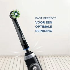 Oral B Oral-B CrossAction - Met CleanMaximiser-technologie - Opzetborstels - Zwart - 4stuks -Oral B SHOP 550x550 96