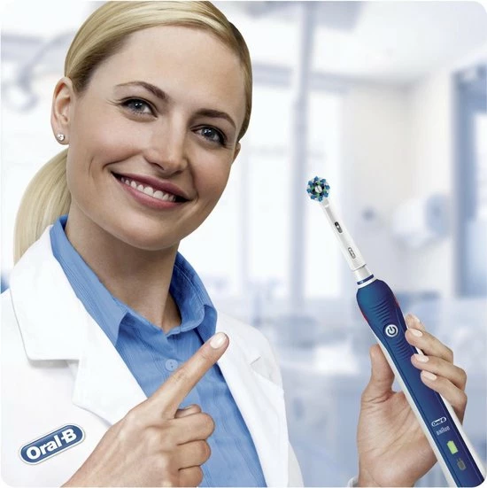 Oral B Oral-B Pro 2 2700 CrossAction - Elektrische Tandenborstel - Blauw, Wit 8 Oral B Oral-B Pro 2 2700 CrossAction - Elektrische Tandenborstel - Blauw, Wit - Afbeelding 8