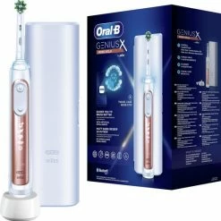 Oral B Oral-B Genius X - Elektrische Tandenborstel - Rosegold