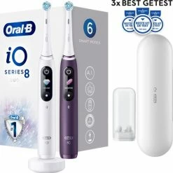 Oral B Oral-B IO 8n - Elektrische Tandenborstels Duoverpakking - Wit En Paars 21 Oral B Oral-B IO 8n - Elektrische Tandenborstels Duoverpakking - Wit En Paars -Oral B SHOP 550x551 29