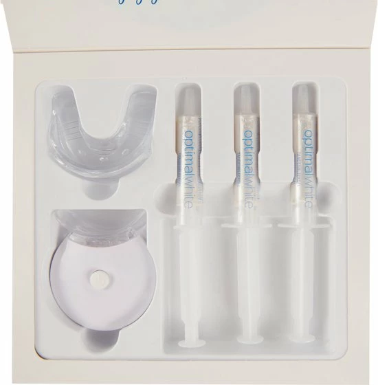 Optimal White® Tandenbleekset - Thuis 100% Veilig Tanden Bleken - Witte Tanden - Teeth Whitening - Voldoet Aan EU Regelgeving 2 Optimal White® Tandenbleekset - Thuis 100% Veilig Tanden Bleken - Witte Tanden - Teeth Whitening - Voldoet Aan EU Regelgeving - Afbeelding 2