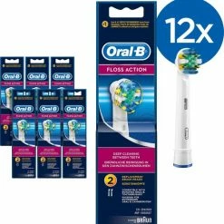Oral B Oral-B Floss Action - Opzetborstels - 12 Stuks