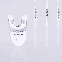 Tandenbleekset - Inclusief Teeth Whitening Strips + Wipes + 3 Gelspuiten - Zonder Peroxide 100% Natuurlijk - Dierproefvrij - Wittere Tanden - 3D LED - Teeth Whitening - Premium Edition Statch -Oral B SHOP 550x572 4