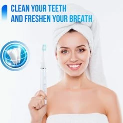 Esproducts EasyProducts - DR-700 - Elektrische Tandsteen Verwijderaar - Sonische Trillingen - 5 Standen - Met GRATIS Whitening Strips - -Oral B SHOP 550x572 7