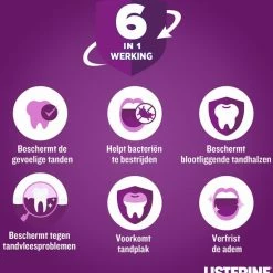 Listerine Total Care Teeth Protection Mondspoeling 500 Ml - Pack Of 3 -Oral B SHOP 550x573 5