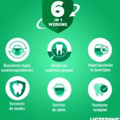 LISTERINE Total Care Tandvleesbescherming: Mondspoeling Voor Complete Bescherming Voor Gezond Tandvlees Met 6-in-1 Effect - Met Essentiële Oliën, Fluoride En Zinkformule, 3 X 500 Ml 15 LISTERINE Total Care Tandvleesbescherming: Mondspoeling Voor Complete Bescherming Voor Gezond Tandvlees Met 6-in-1 Effect - Met Essentiële Oliën, Fluoride En Zinkformule, 3 X 500 Ml -Oral B SHOP 550x577