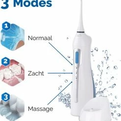 Opti Smile Optismile Waterflosser - Elektrische Monddouche - Draadloos En Oplaadbaar - Inclusief Twee Opzetstukken -Oral B SHOP 550x578 3