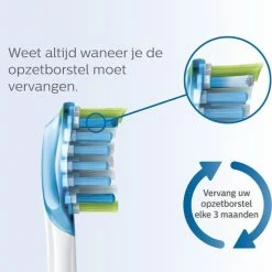 Philips Sonicare C3 Premium Plaque Defense HX9044/33 - Opzetborstel - 4 Stuks -Oral B SHOP 550x579 2